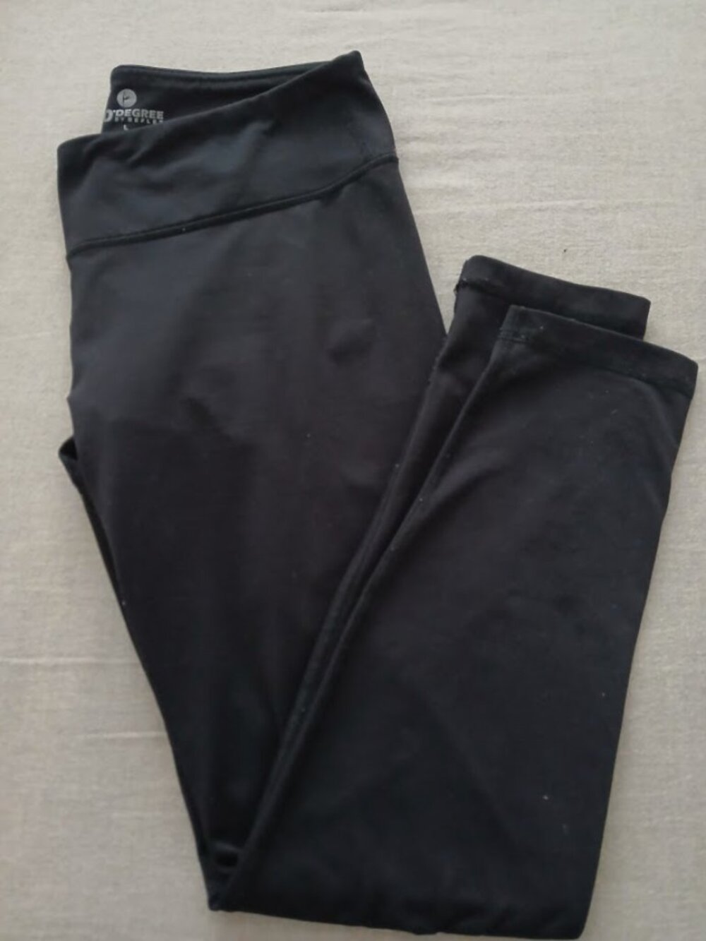 90 Degree by reflex - fleece lined winter yoga/ sport leggings - L